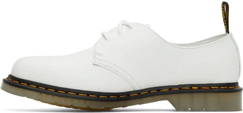 Dr. Martens White 1461 Iced Smooth Leather Oxfords