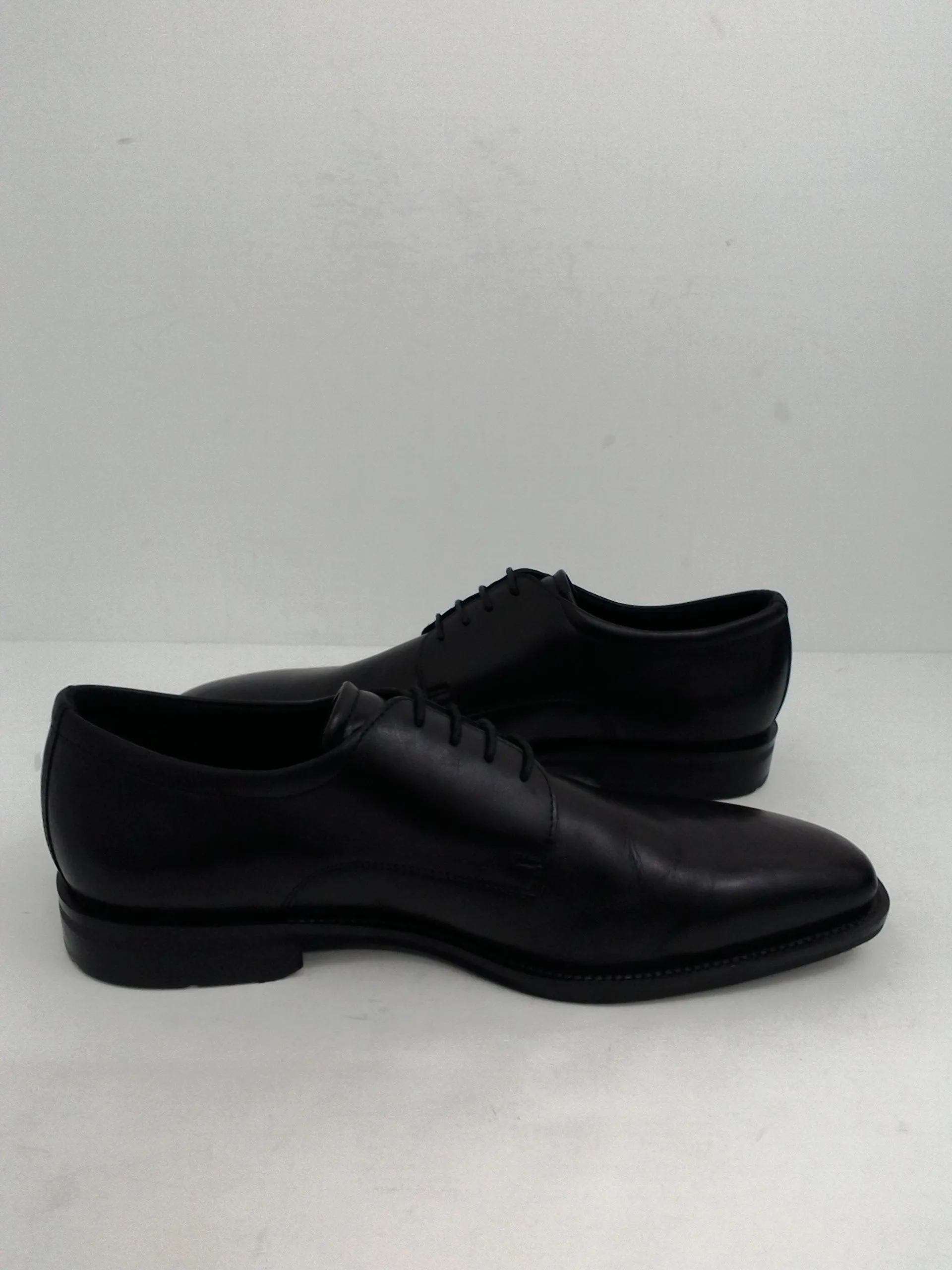 Ecco Men's Oxfords, Dress Shoes, Black, Leather, Size 10 M