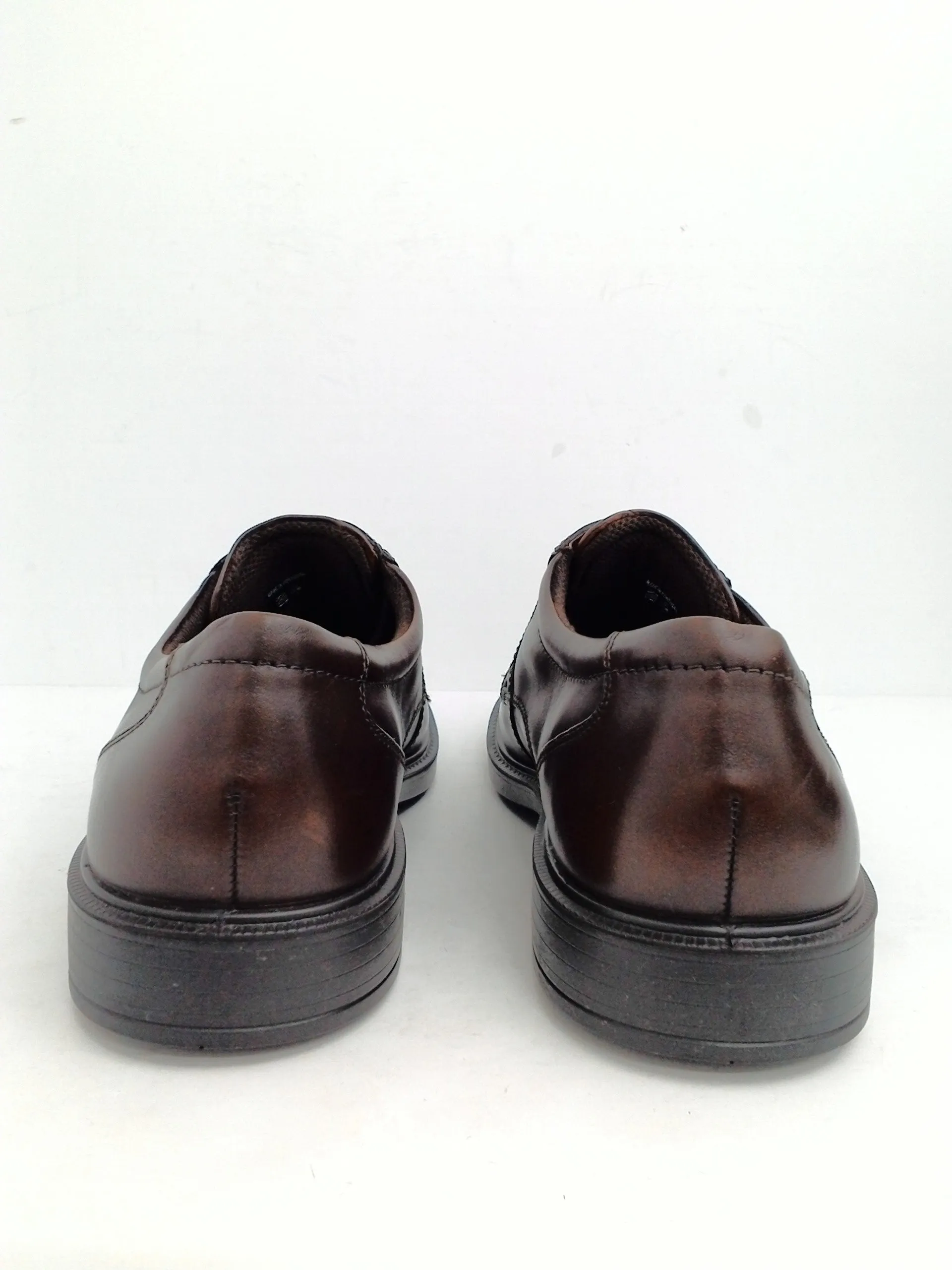 Ecco Men's  Plain-Toe Oxfords , Leather, Dark Brown, Size 13 M (47)