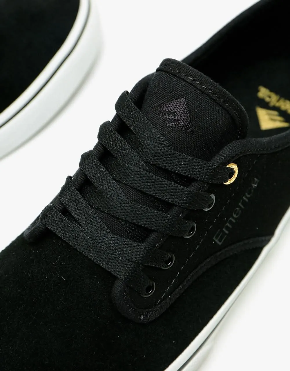 Emerica Wino Standard Skate Shoes - Black/White/Gold