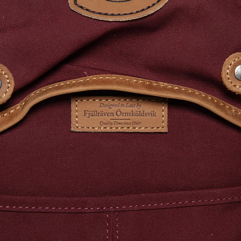 Fjallraven Medium Rucksack No.21Dark Garnet