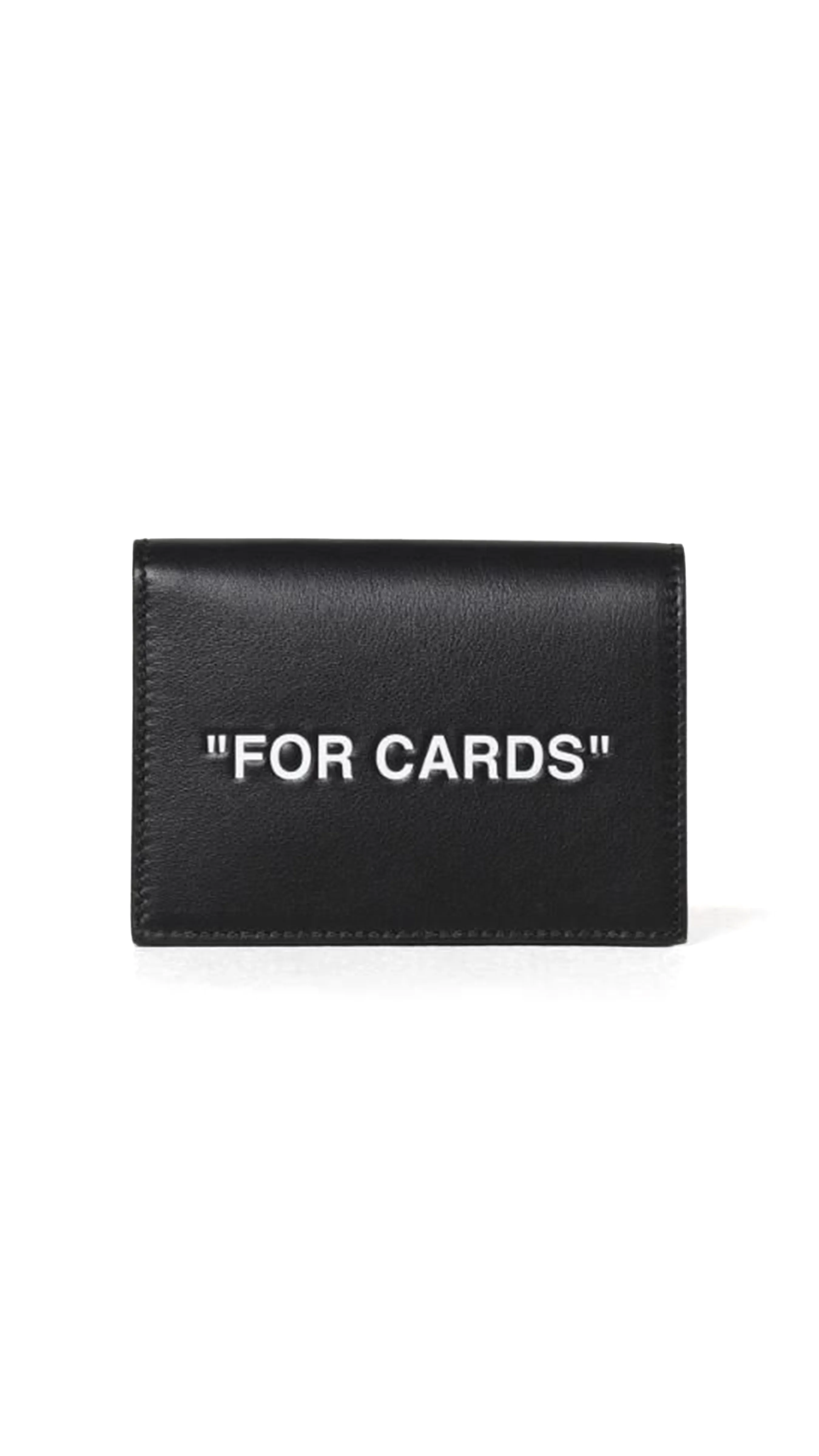 For Cards Bi-fold Wallet - Black/White