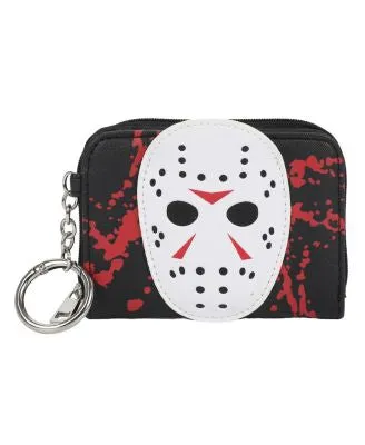 Friday the 13th Jason Mask Women’s mini bifold wallet