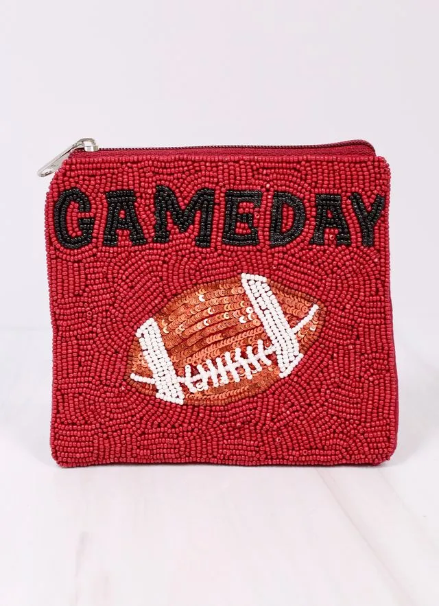 Gameday Football Pouch GARNET BLACK