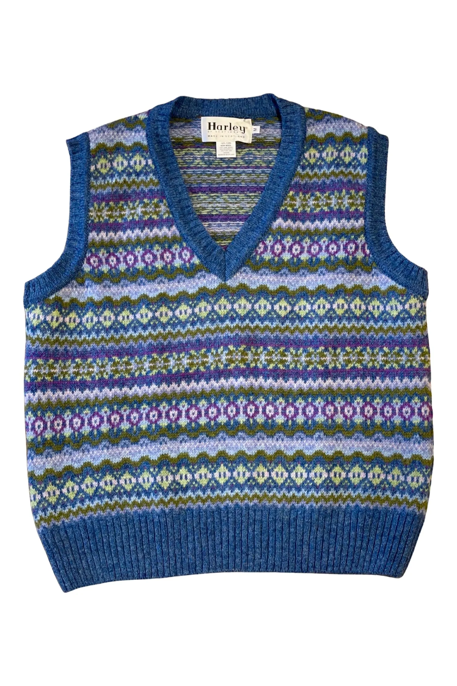 GILET SHETLAND SCOTTISH FAIR ISLE