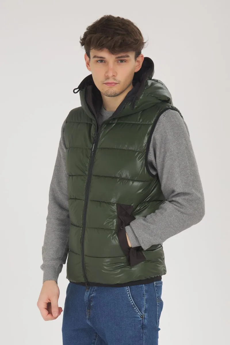 Gilet Uomo Verde