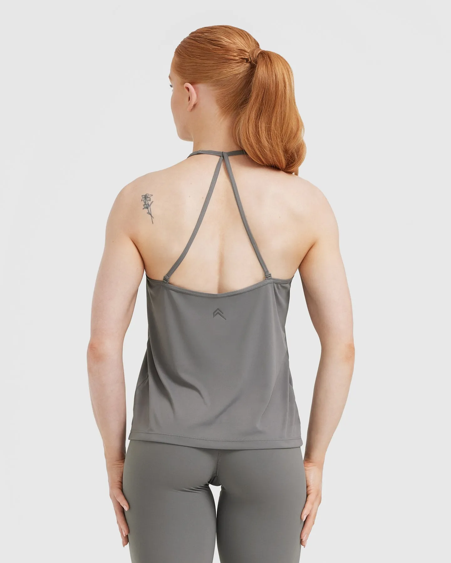 Go To Strappy Loose Vest | Ash Grey