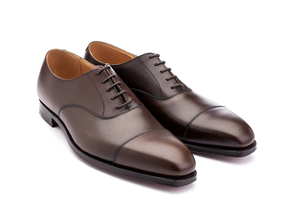 Hallam Dark Brown Burnished Calf