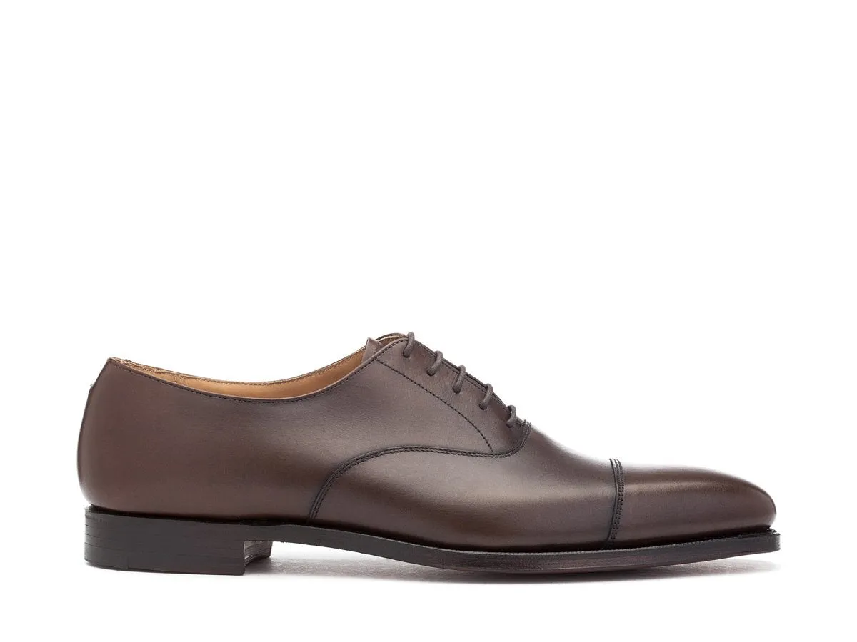 Hallam Dark Brown Burnished Calf