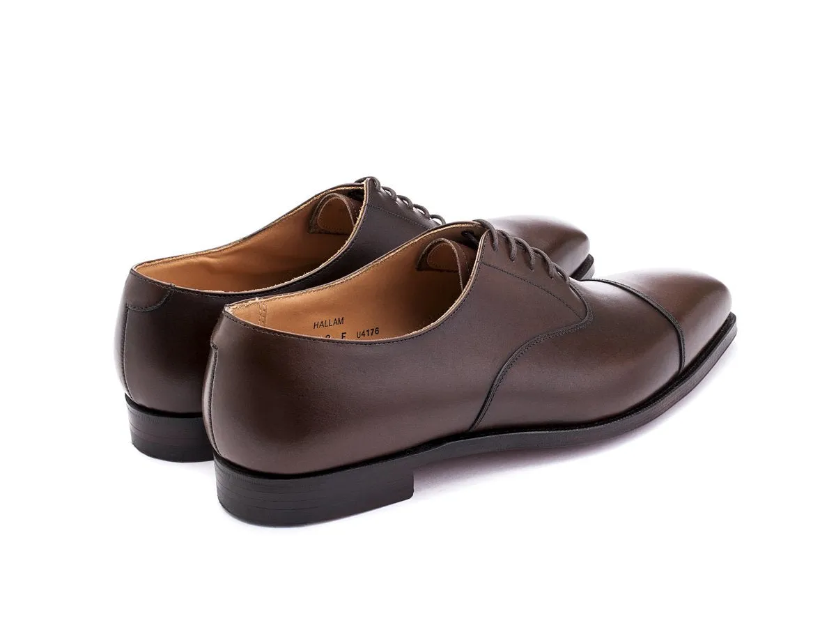 Hallam Dark Brown Burnished Calf