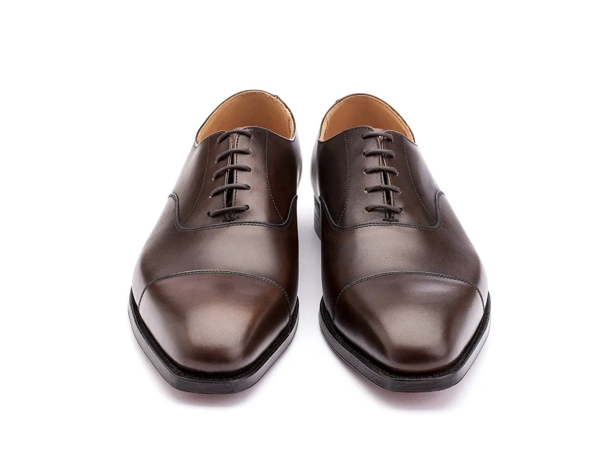 Hallam Dark Brown Burnished Calf