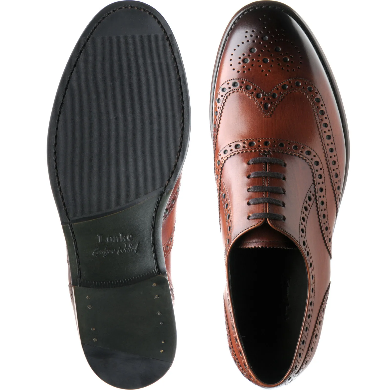 Hepworth hybrid-soled brogues