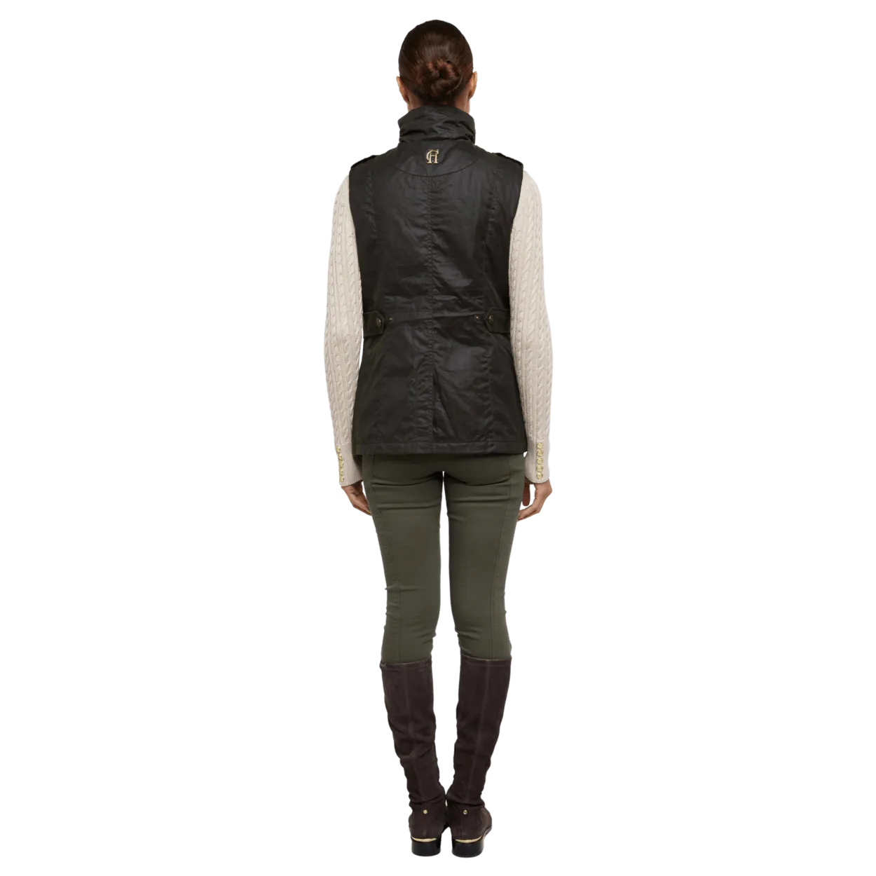 Holland Cooper Alma Wax Gilet