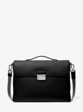 Hudson Pebbled Leather Briefcase