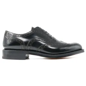 Il Gergo George Wingtip Oxfords Shiny Black