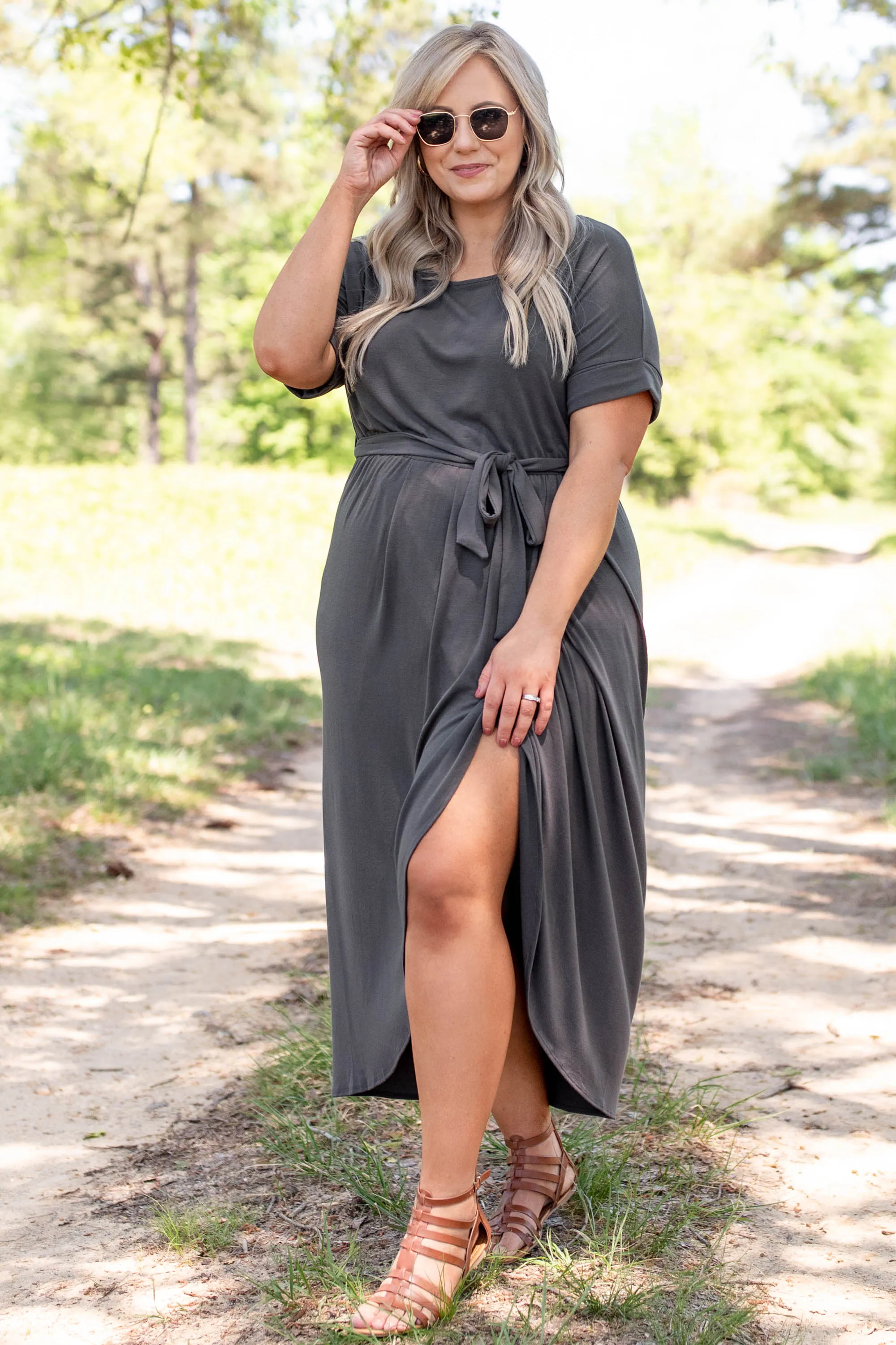 I’m Speechless Dress, Ash Grey