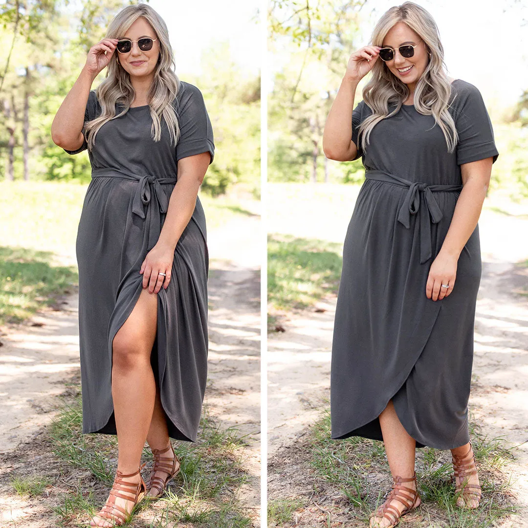 I’m Speechless Dress, Ash Grey