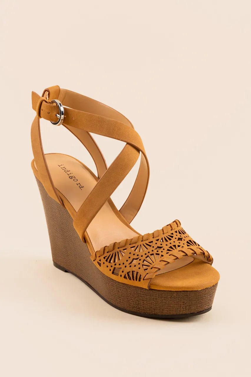 indigo rd. Karsen Laser Cut Wedges