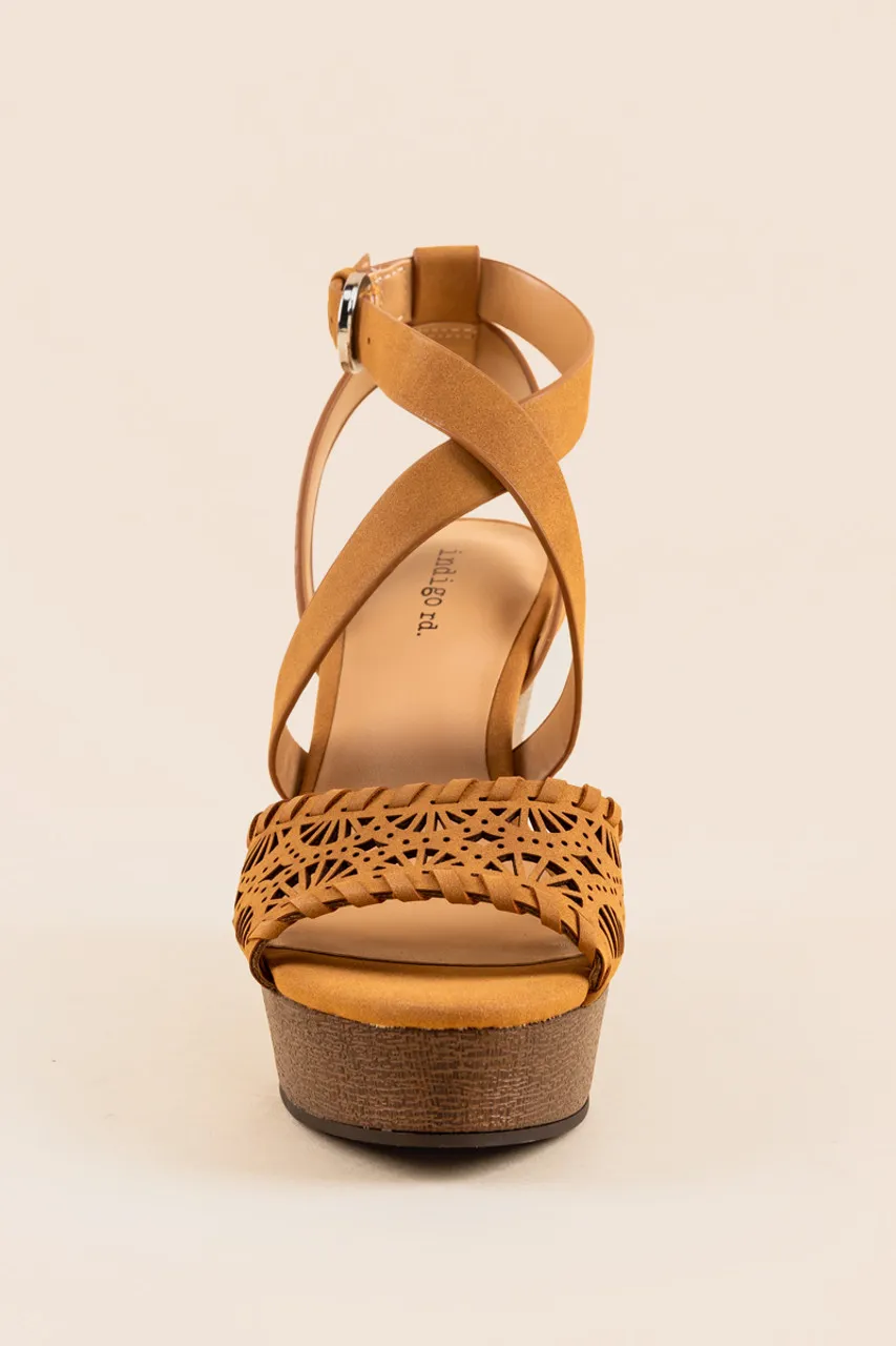 indigo rd. Karsen Laser Cut Wedges