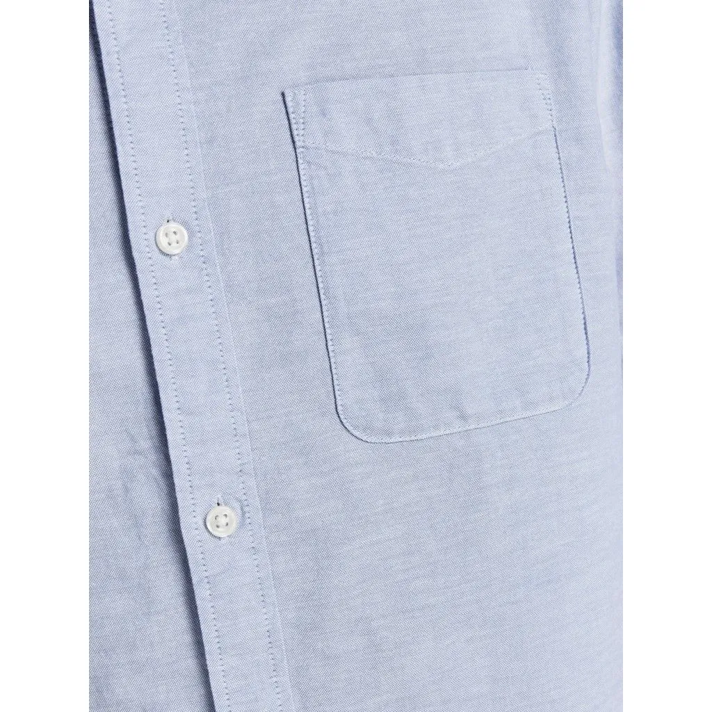 Jack & Jones Oxford Core Long Sleeve Shirt Cashmere Blue