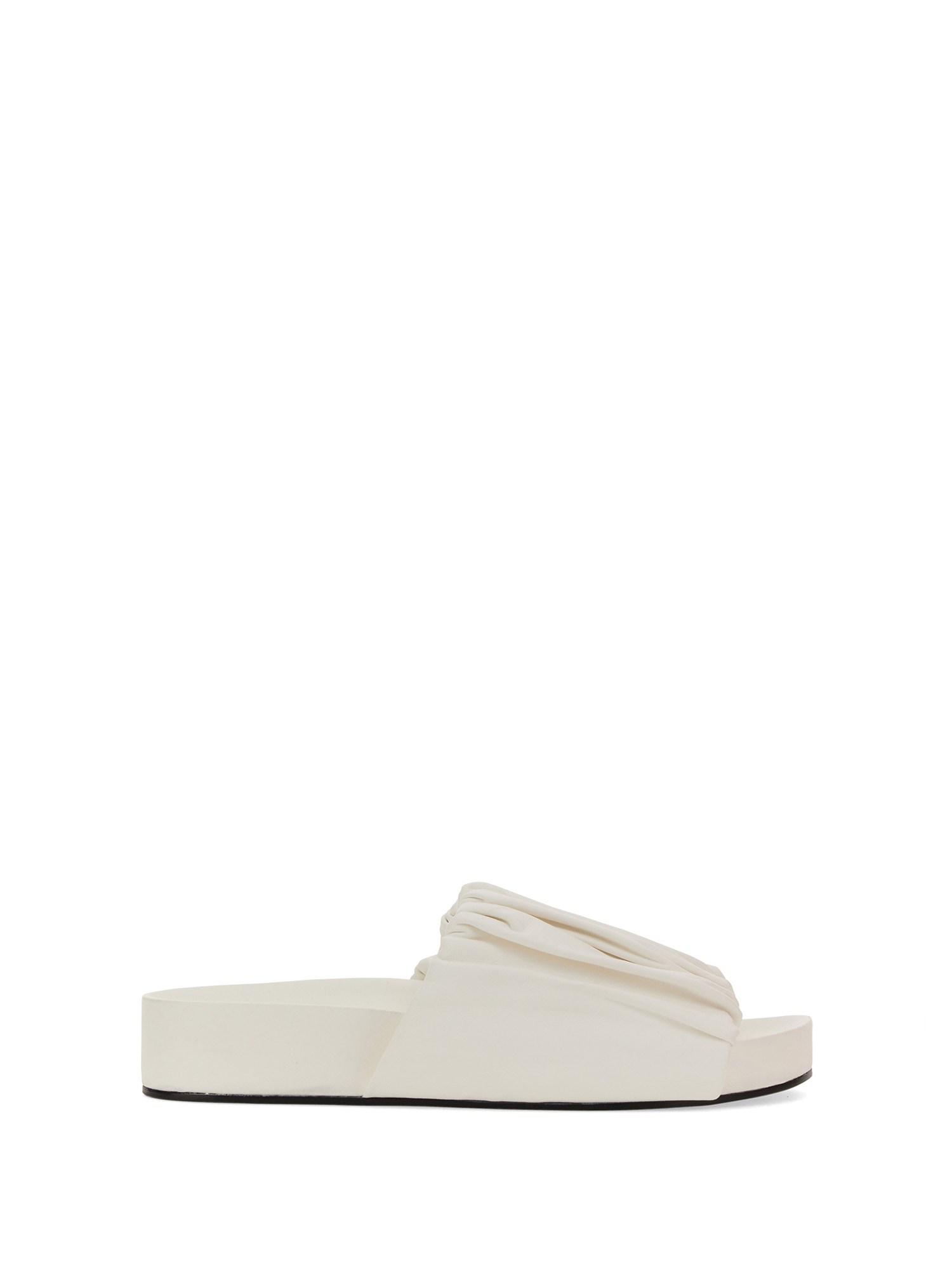 JIL SANDER    LOW LEATHER SANDALS