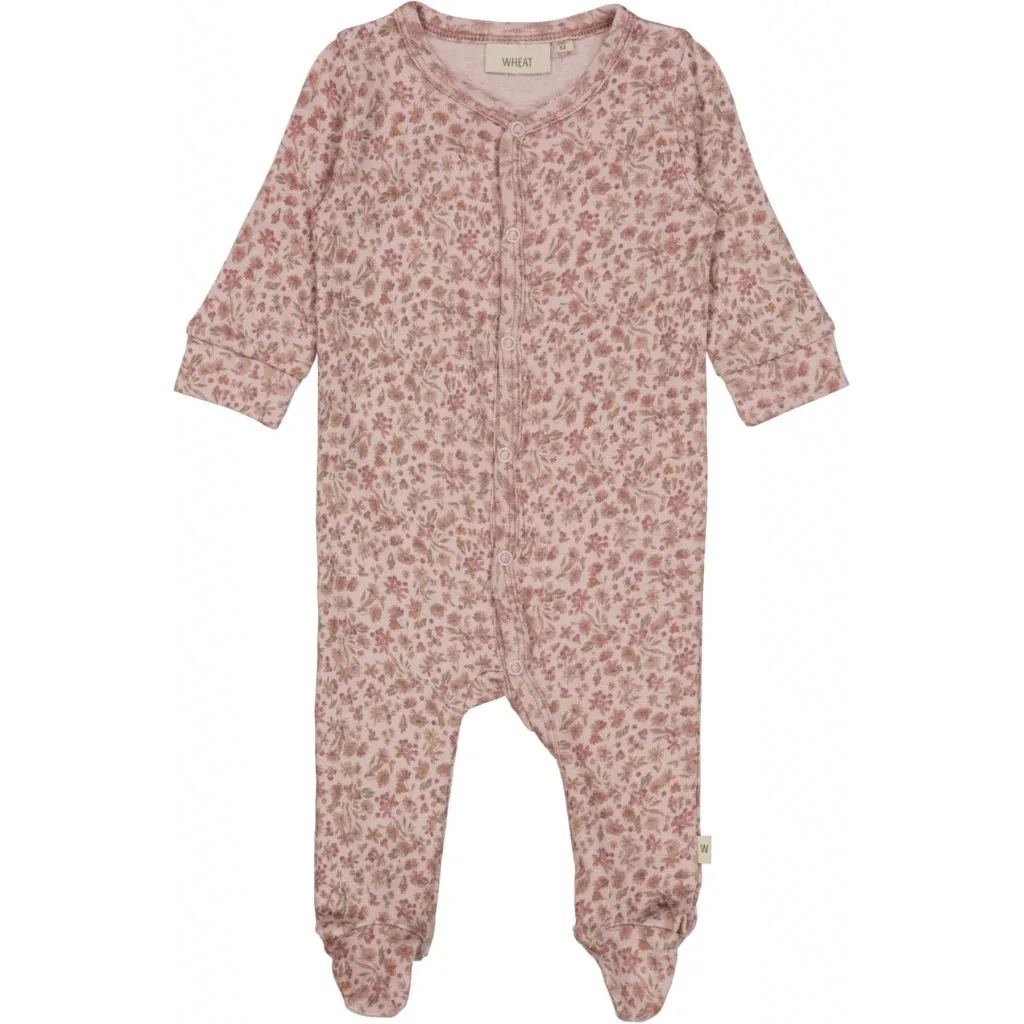 Jumpsuit Ellie Wool - powder flowers