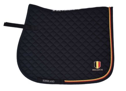 Kingsland saddle pad Halle Equibel Black