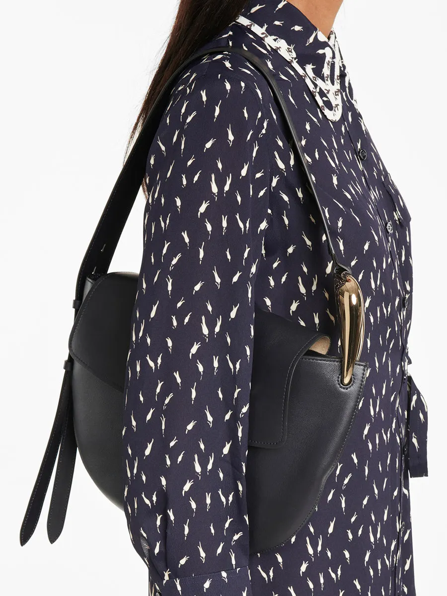 Kiss Hobo Bag in Black