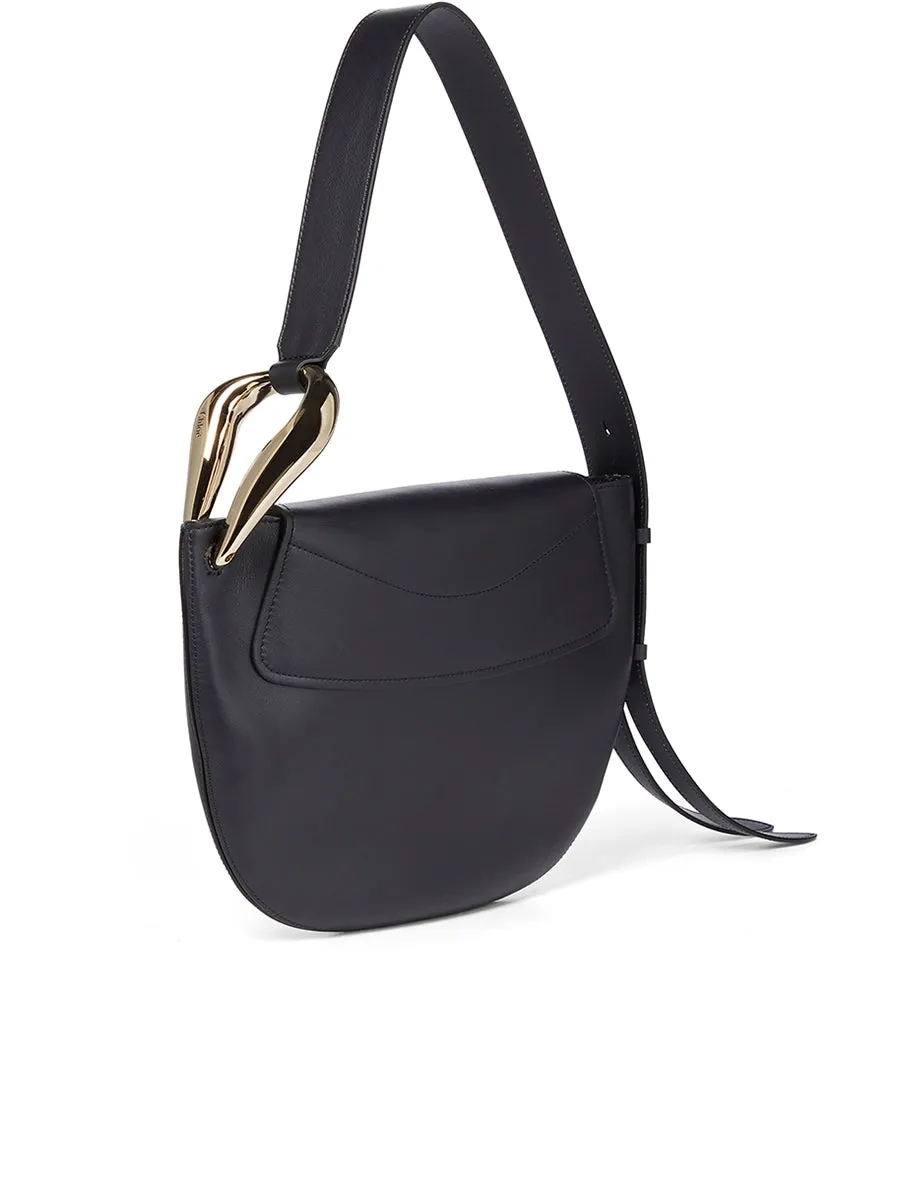 Kiss Hobo Bag in Black