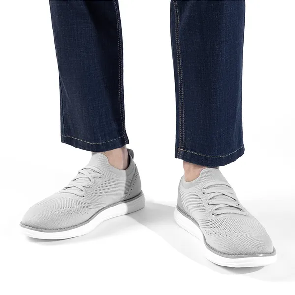 [KnitFlex SmartCraft-] Men's Lightweight Mesh Casual Oxfords