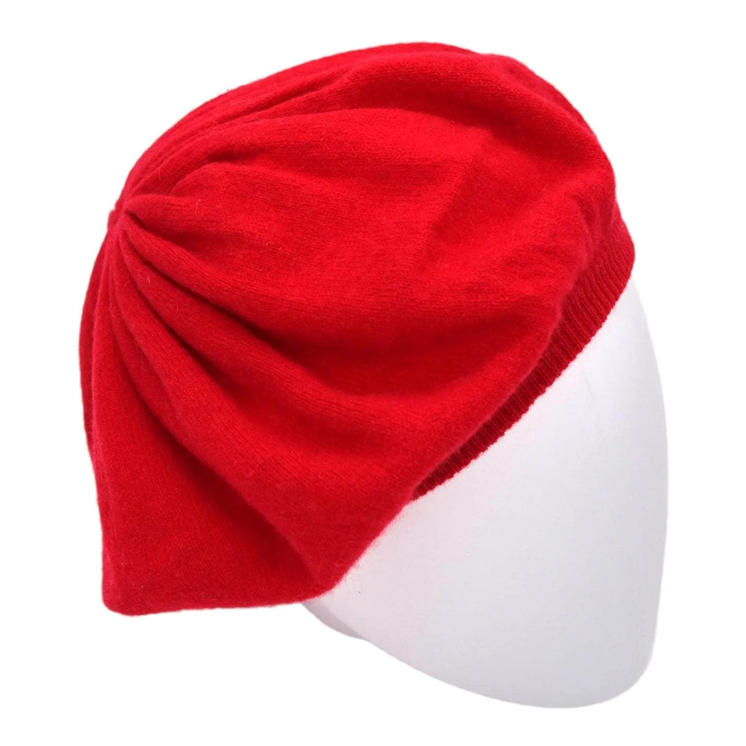 Laycuna Red Cashmere Beret