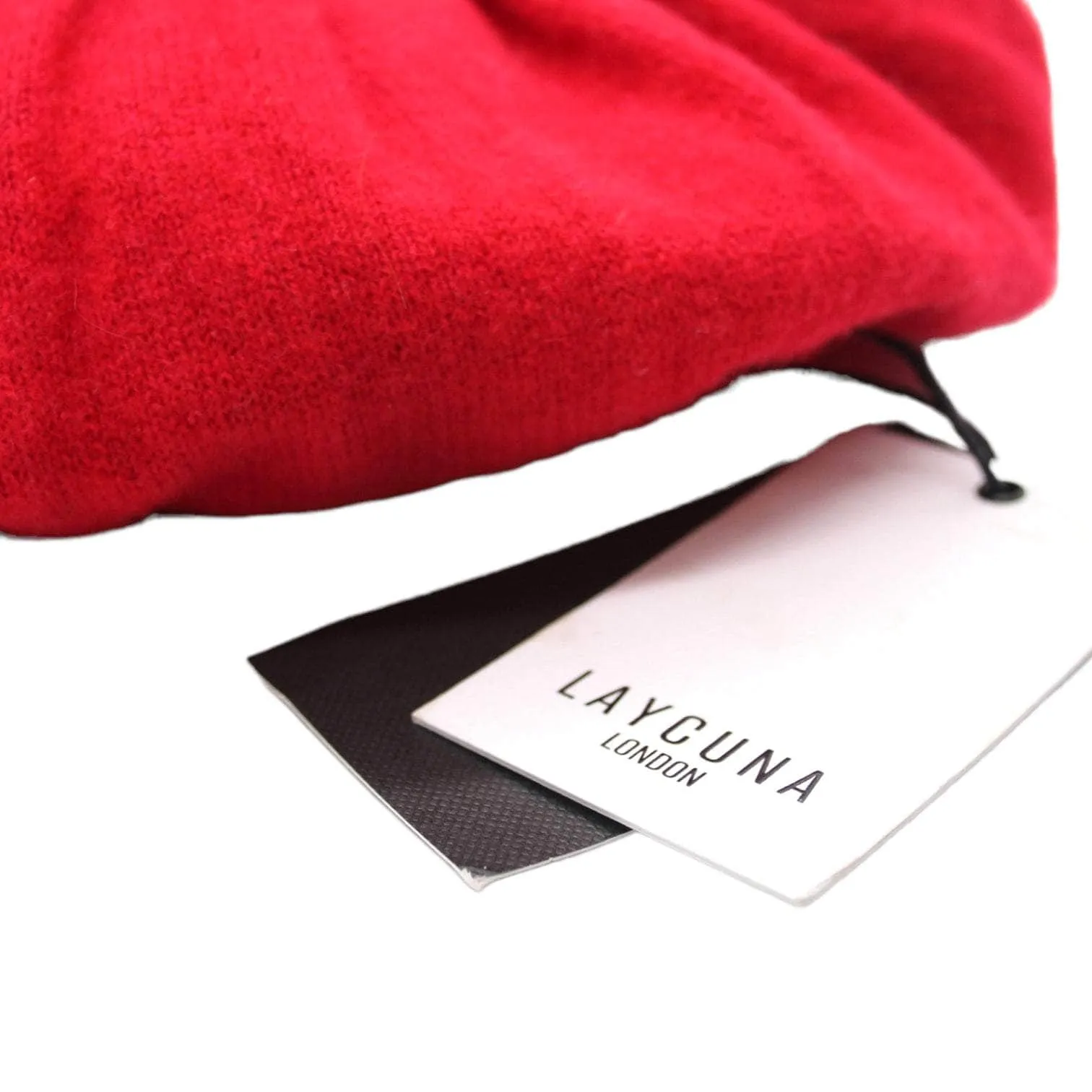 Laycuna Red Cashmere Beret