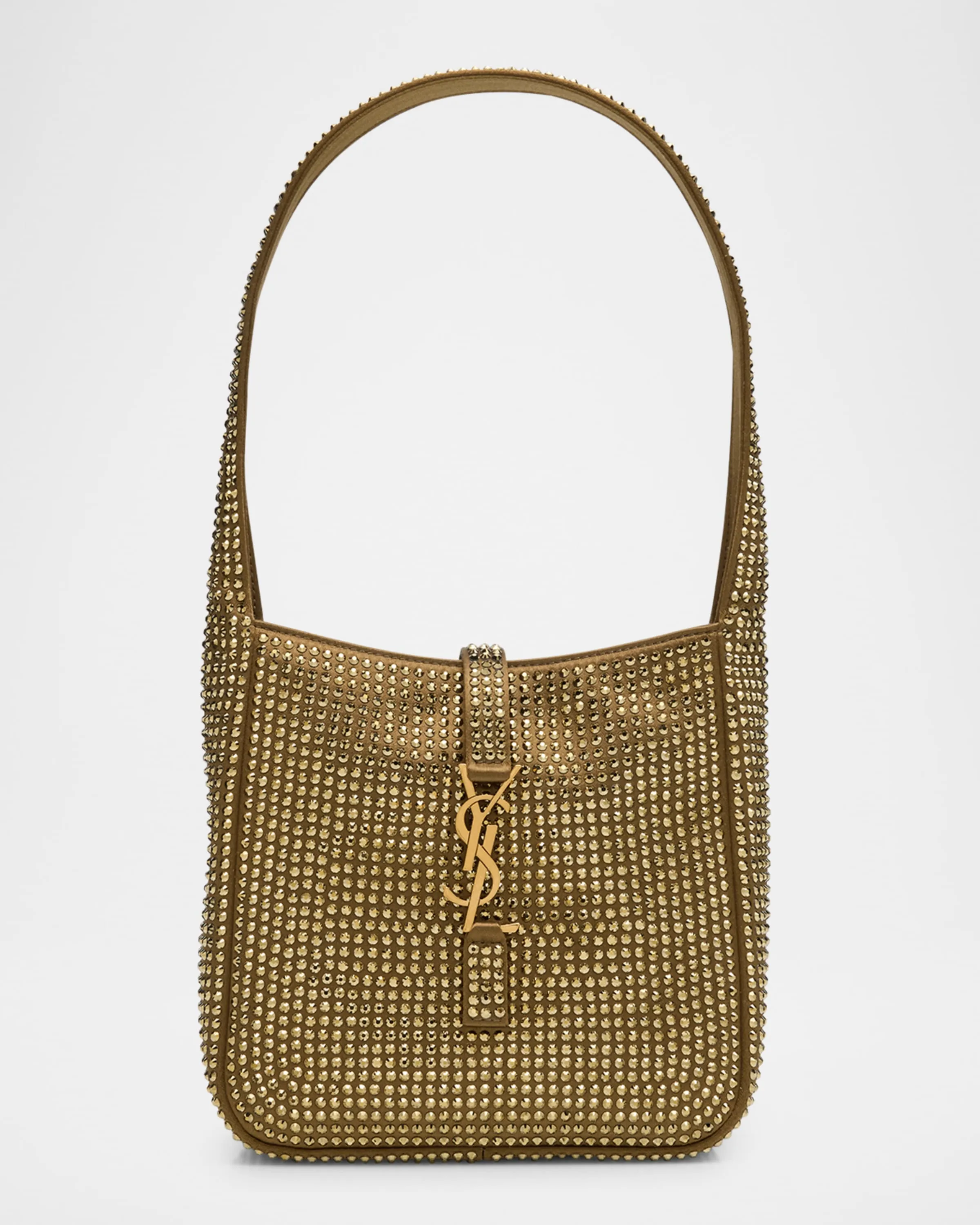 Le 5 A 7 YSL Hobo Bag in Rhinestone Satin