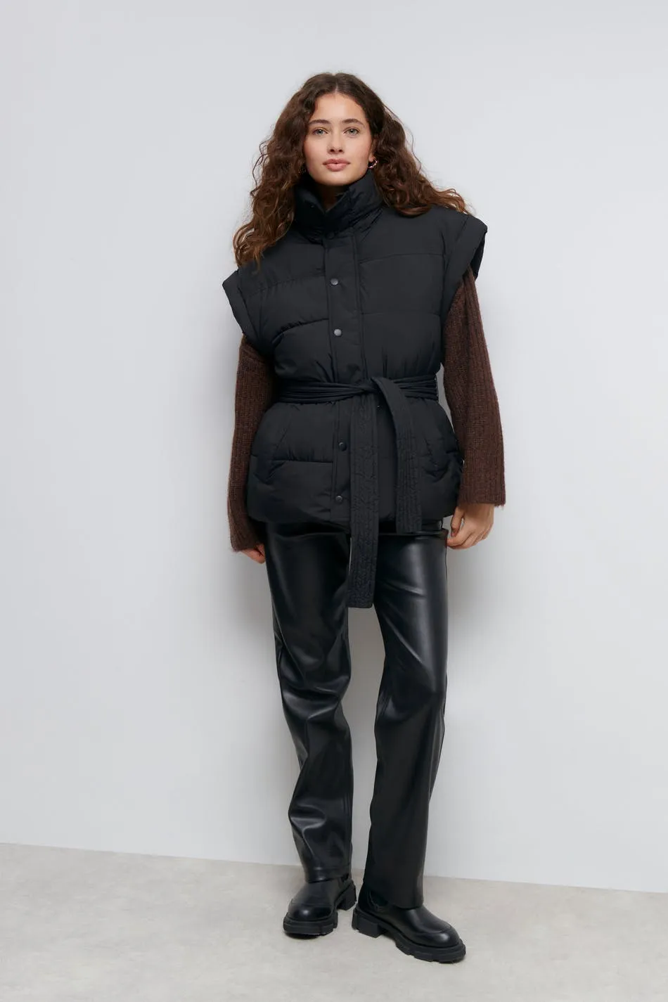 Leandra puffer vest