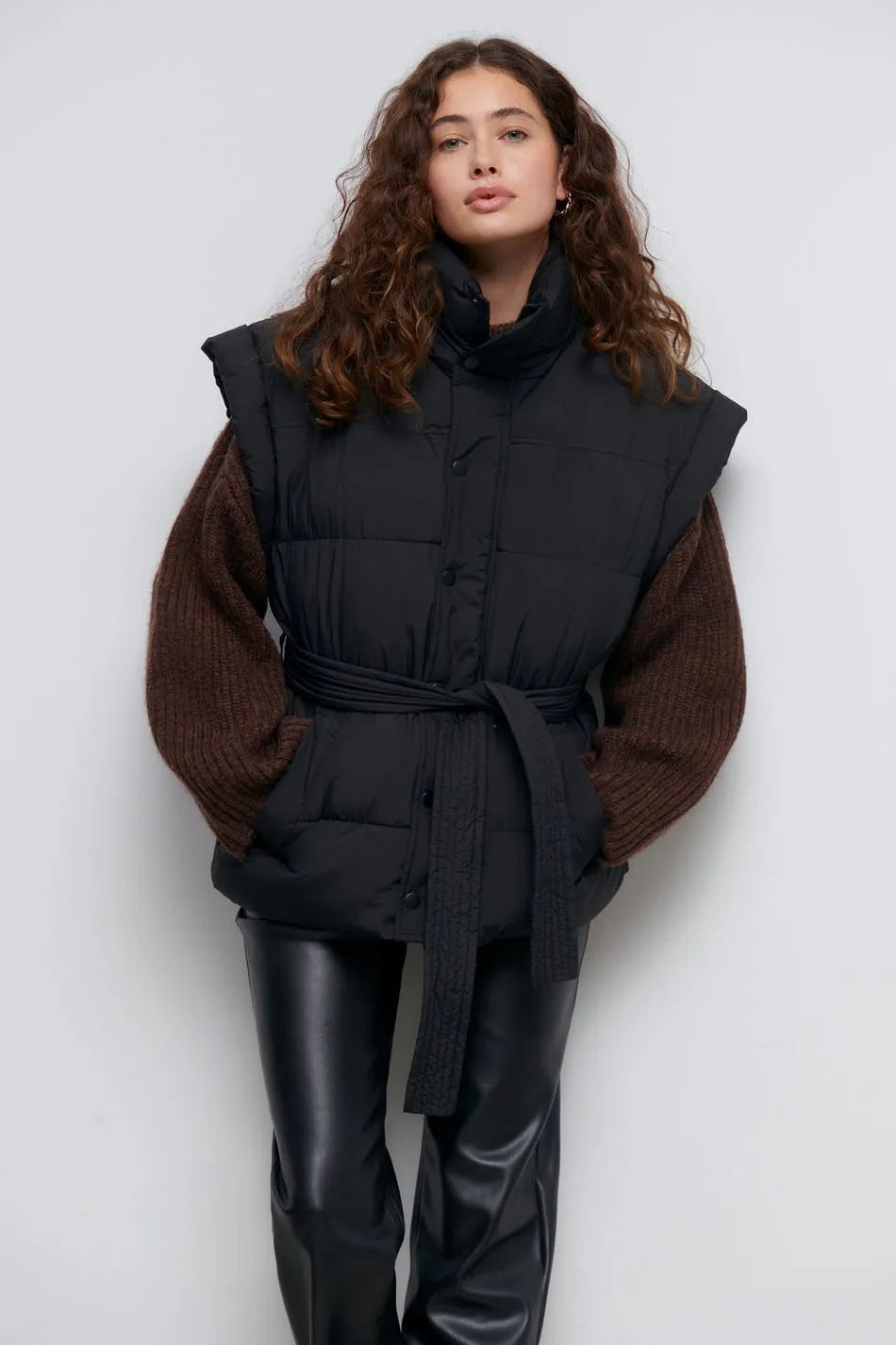 Leandra puffer vest