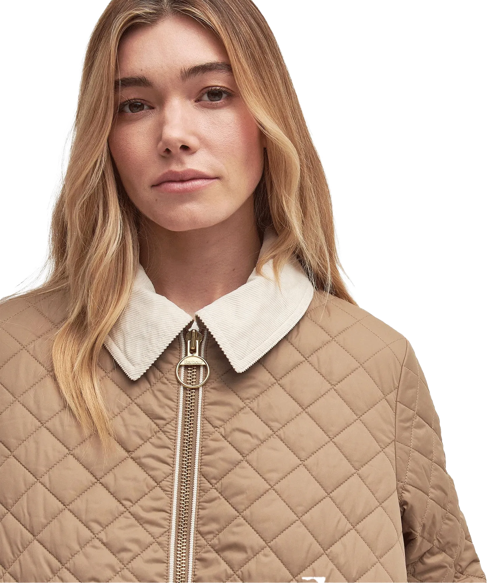 Leia Quilted Jacket - Brown