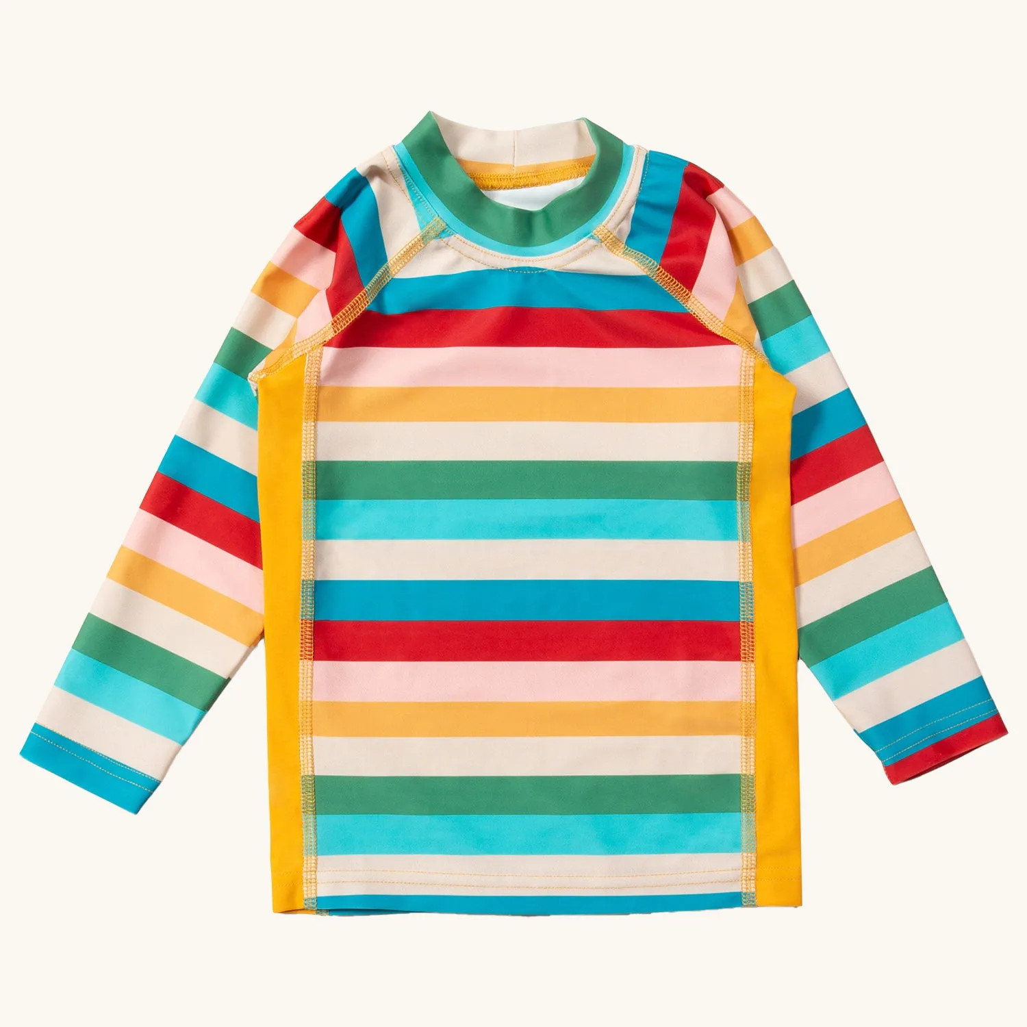 LGR Rainbow Stripe UPF 50+ Sunsafe Long Sleeve Rash Vest