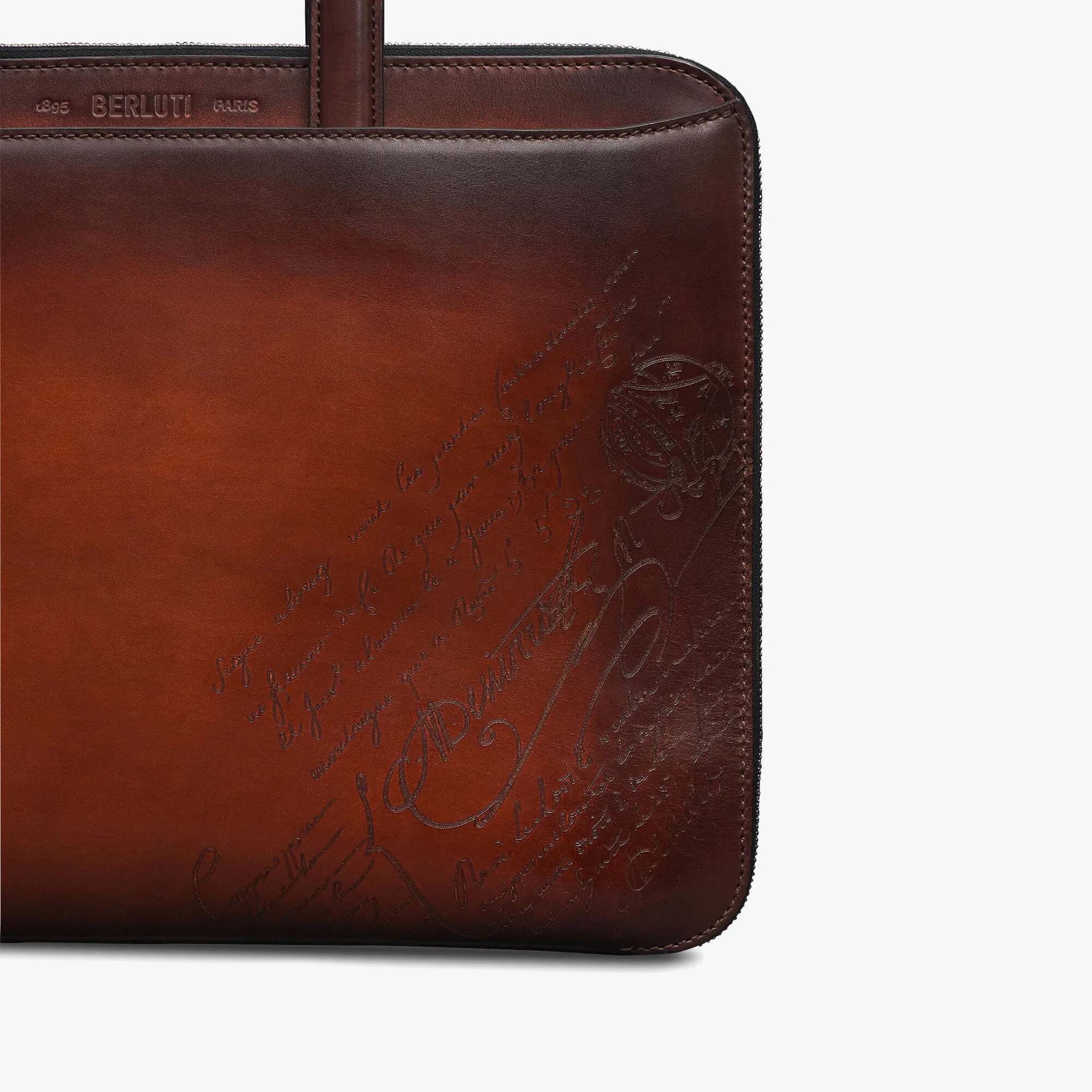 Lift II Scritto Leather Briefcase