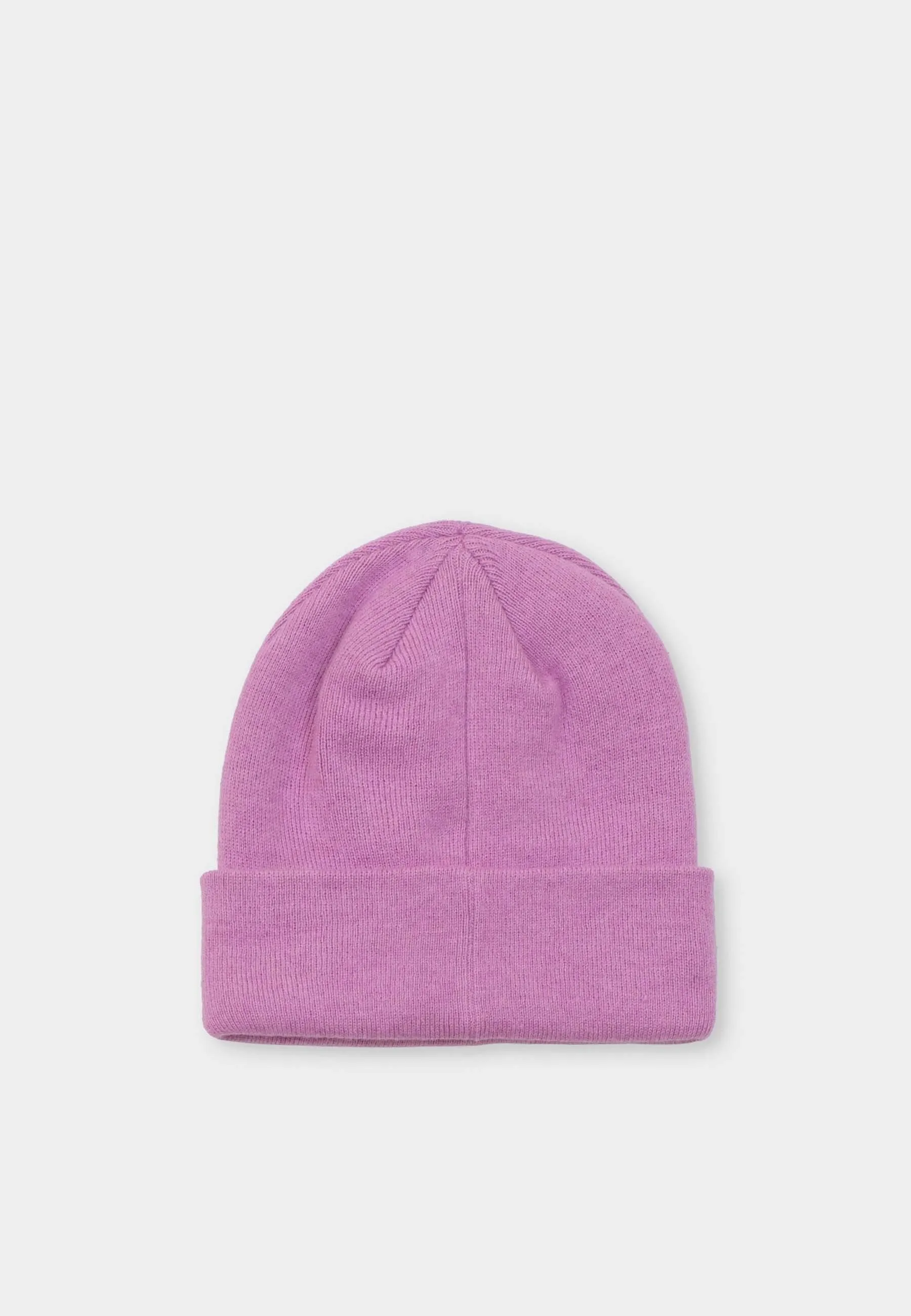 Logo Head Wool Beanie - lavender