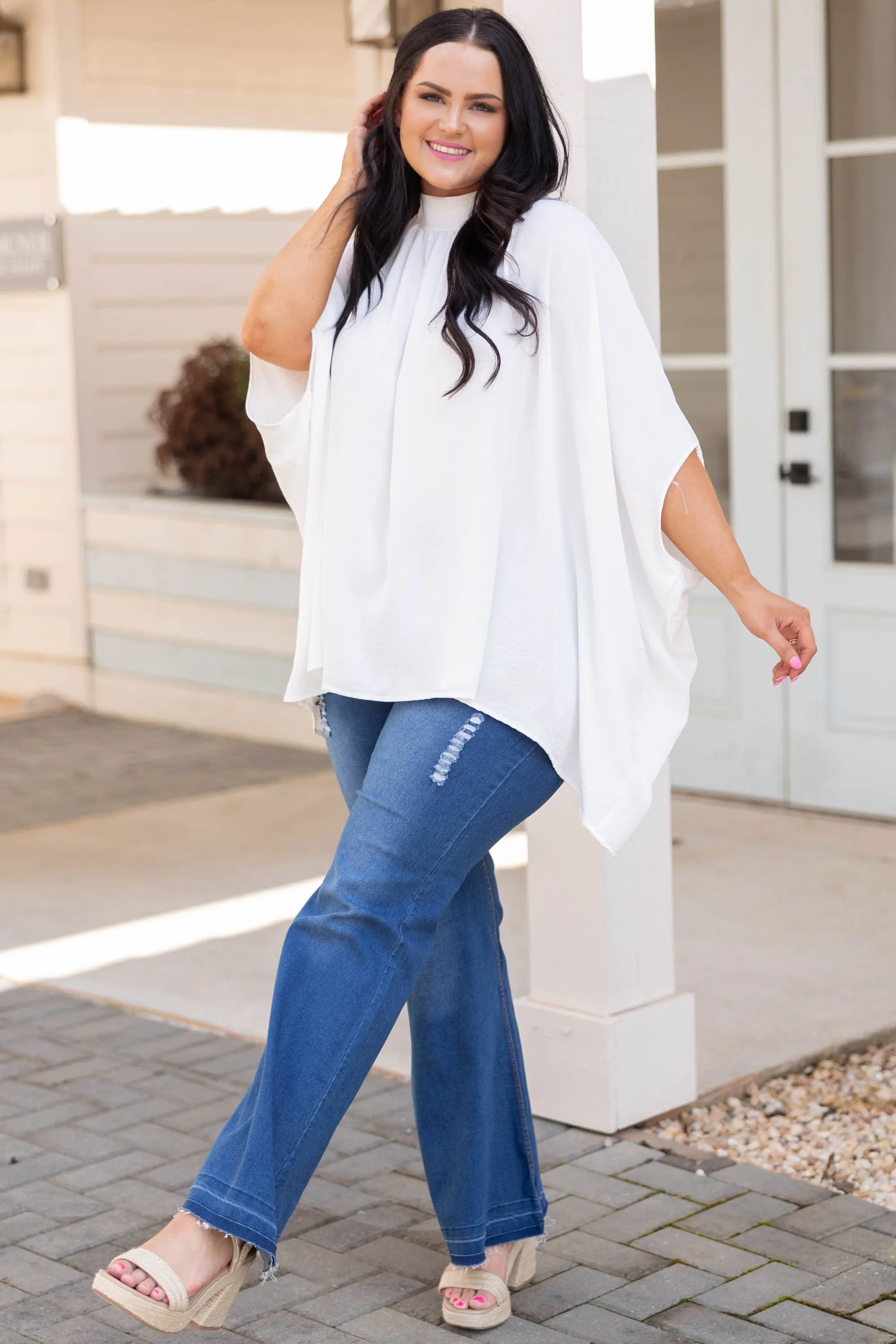 Look Good, Feel Good Top, White