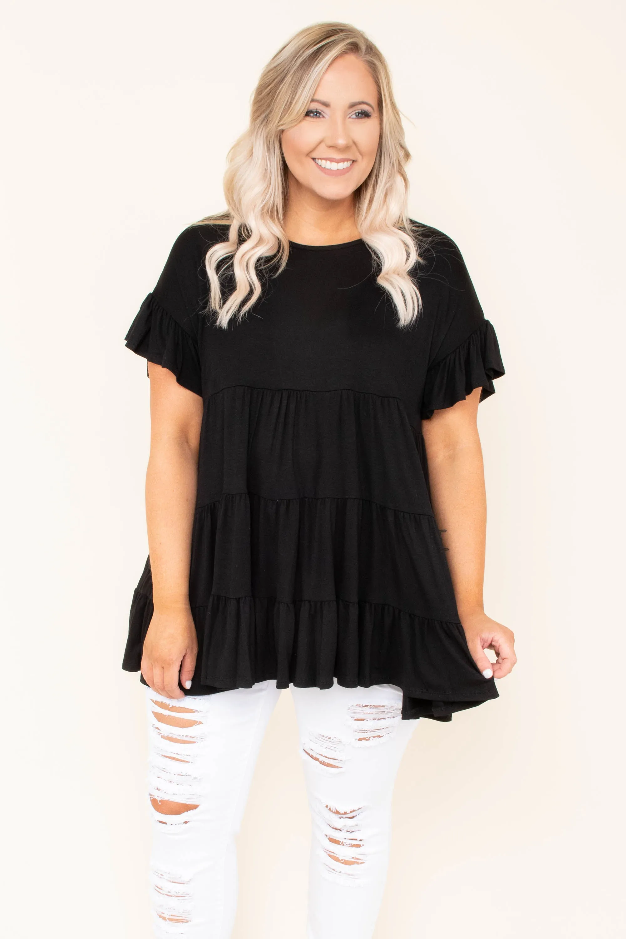 Love and Honey Tunic, Black