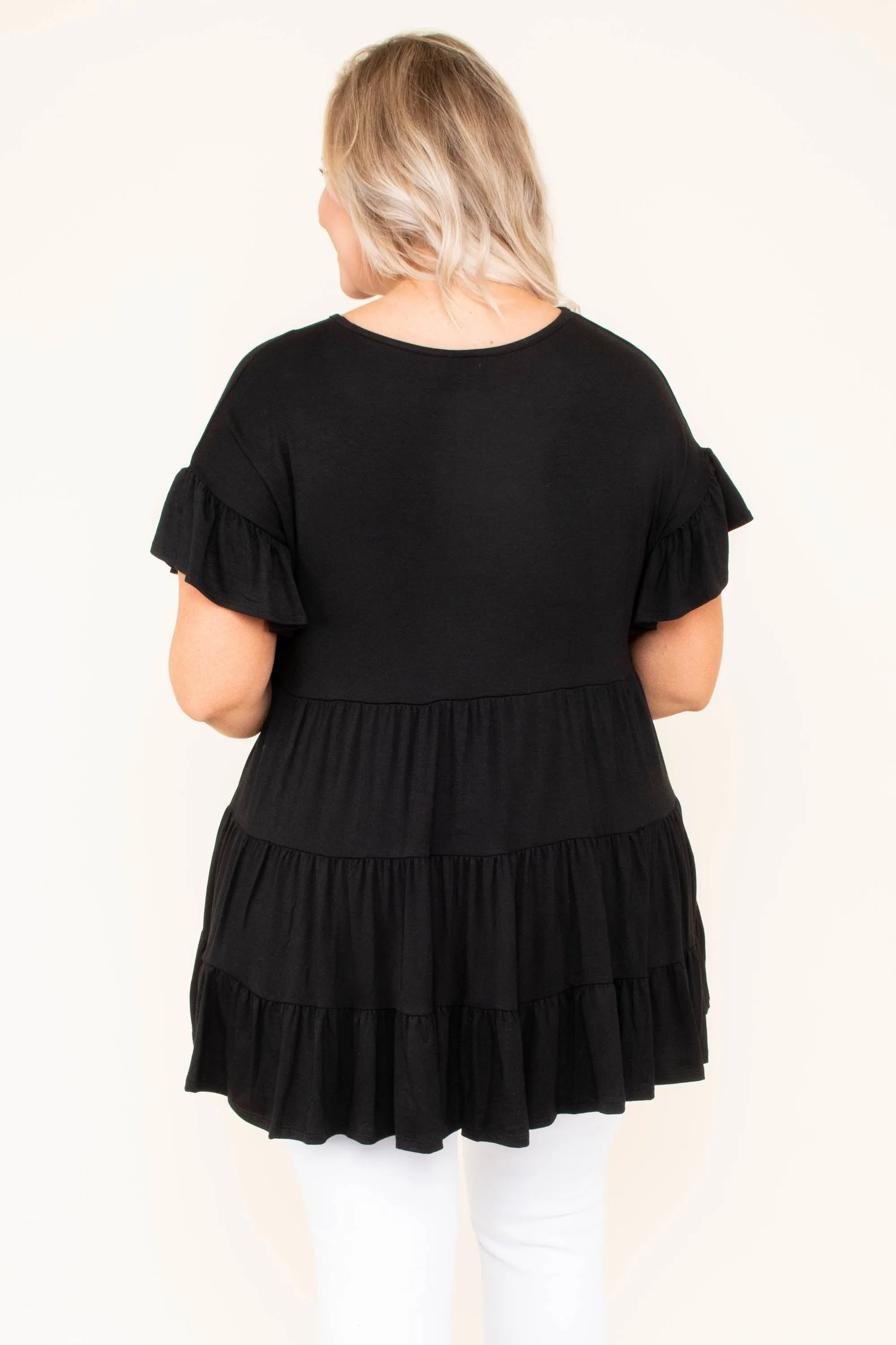 Love and Honey Tunic, Black