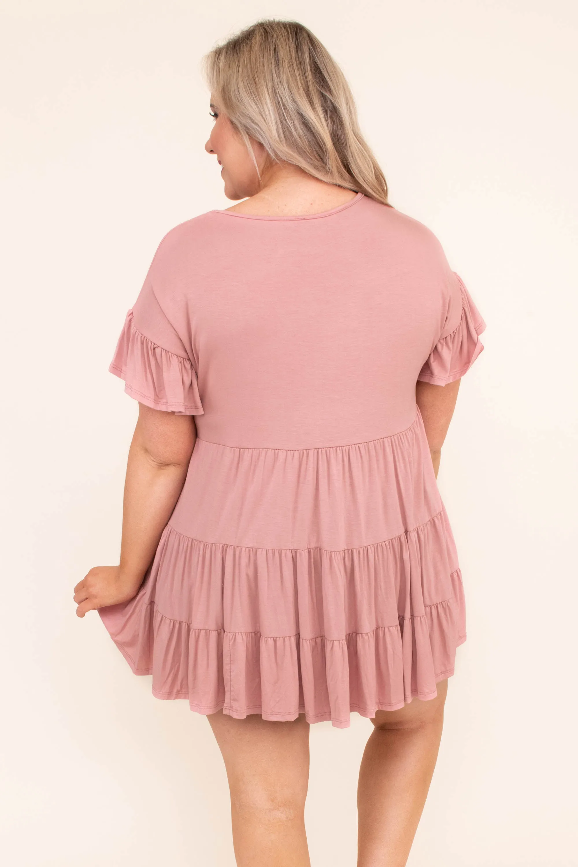 Love And Honey Tunic, Dusty Pink