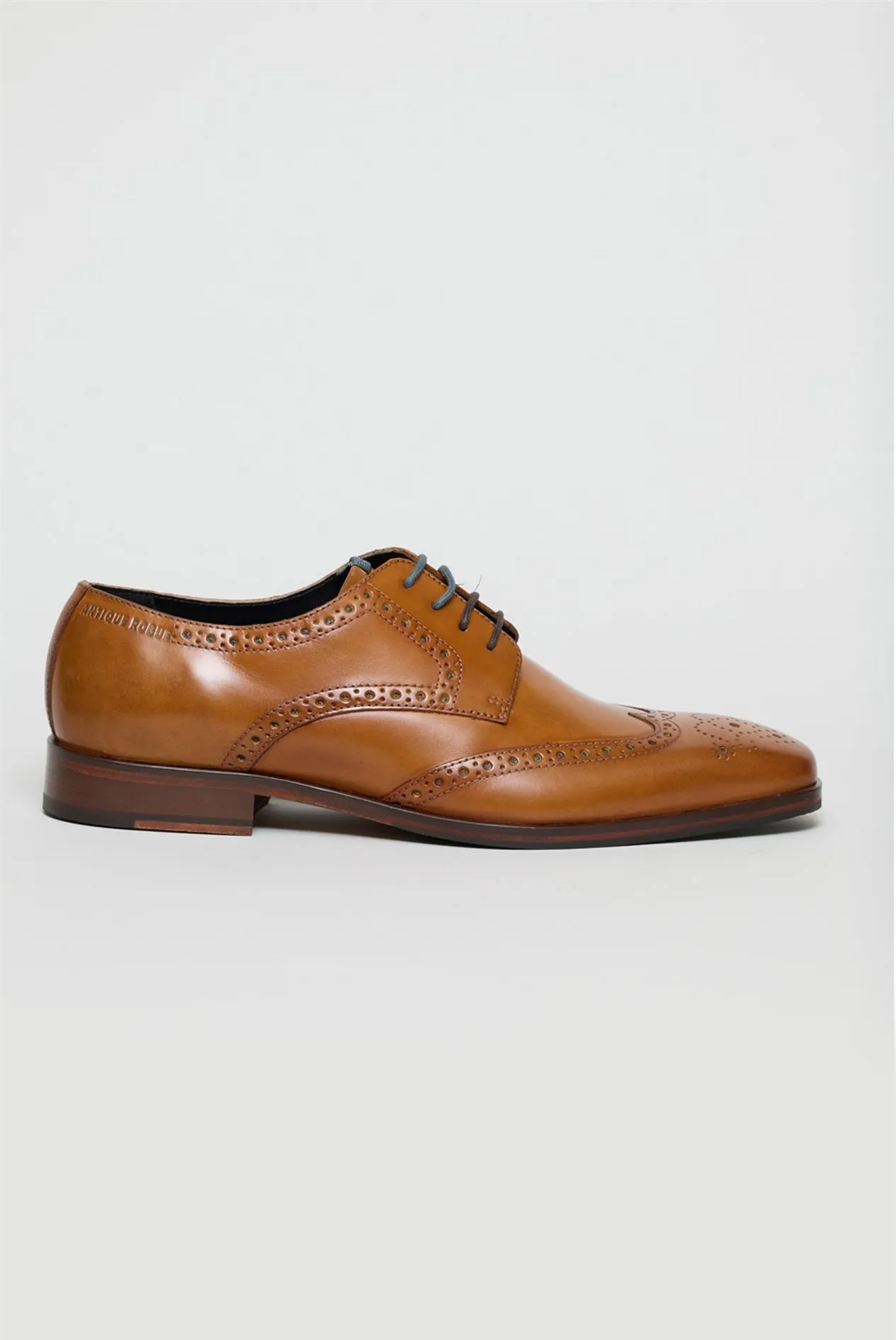 Luca Tan Leather Brogues