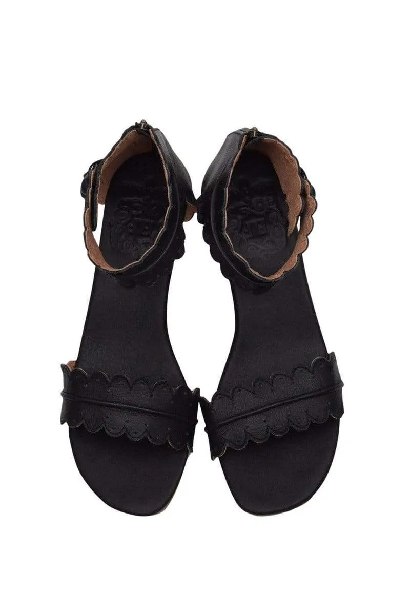 Magdalena Wedges in Black