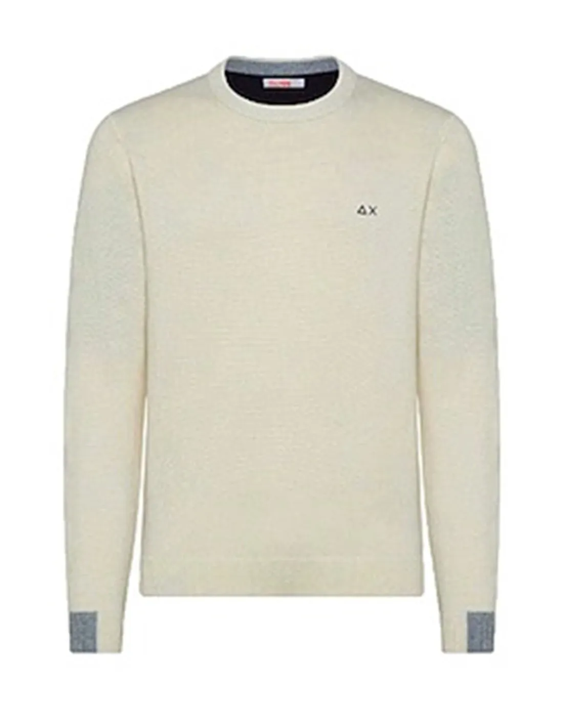 Maglione Sun68 uomo K42134 bianco AI22