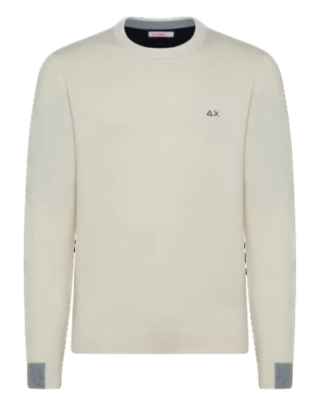 Maglione Sun68 uomo K42334 bianco AI22