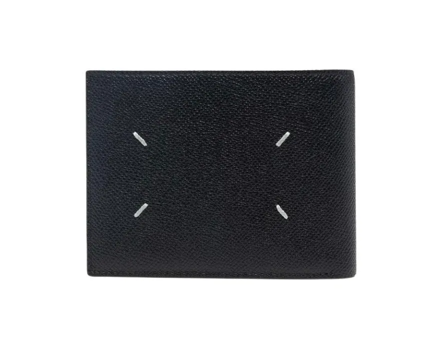 Maison Margiela Four-Stitch Logo Printed Wallet