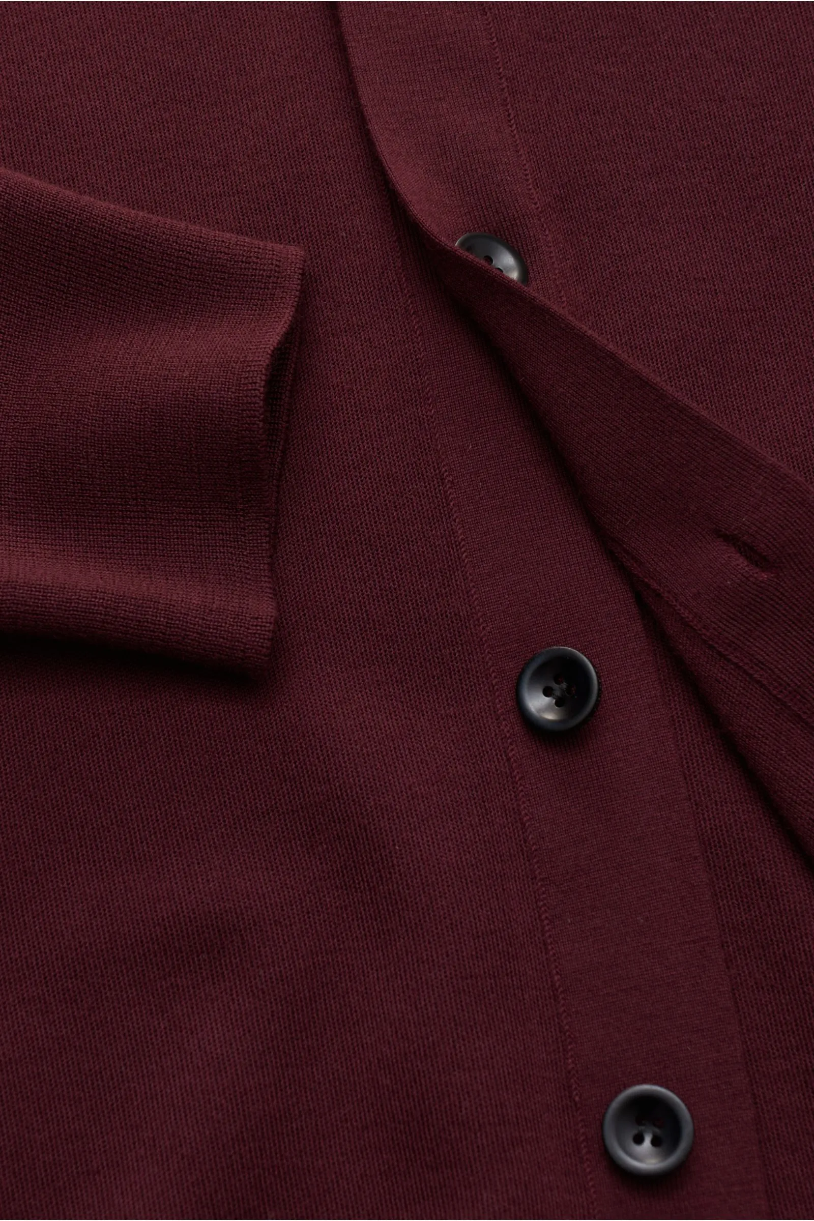 MANRICO CASHMERE cashmere cardigan burgundy