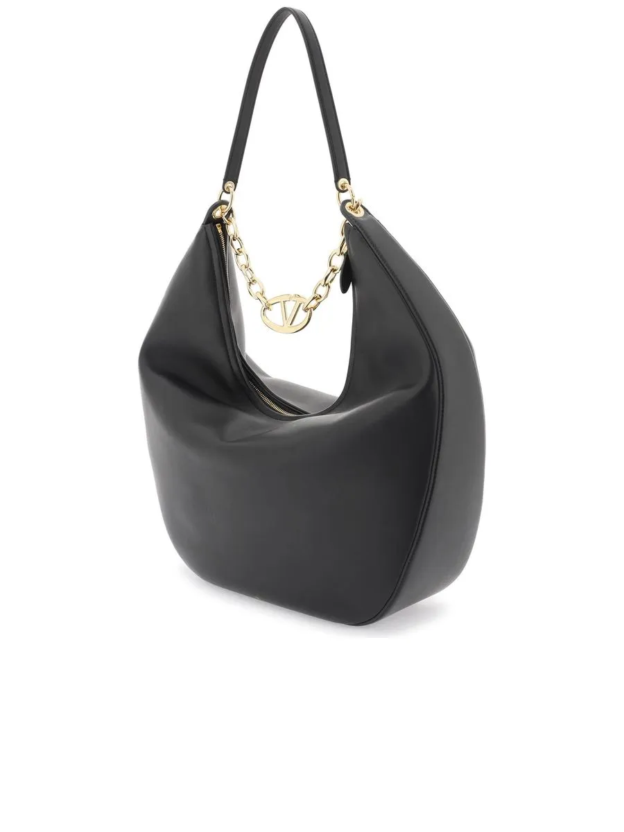 Maxi Vlogo Moon Hobo Bag